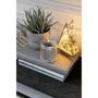 Voir la diapositive 4 : Paris Prix Décoration Lumineuse Led  Triangle  25cm Gris & Or