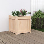 VIDAXL Jardiniere 40x40x40 cm bois de pin massif