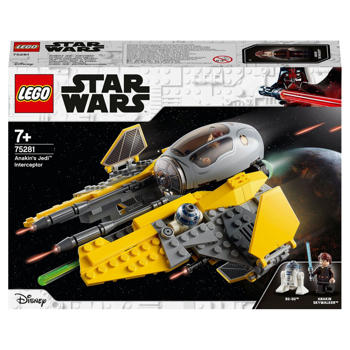 LEGO Star Wars 75281 - L'intercepteur Jedi d'Anakin