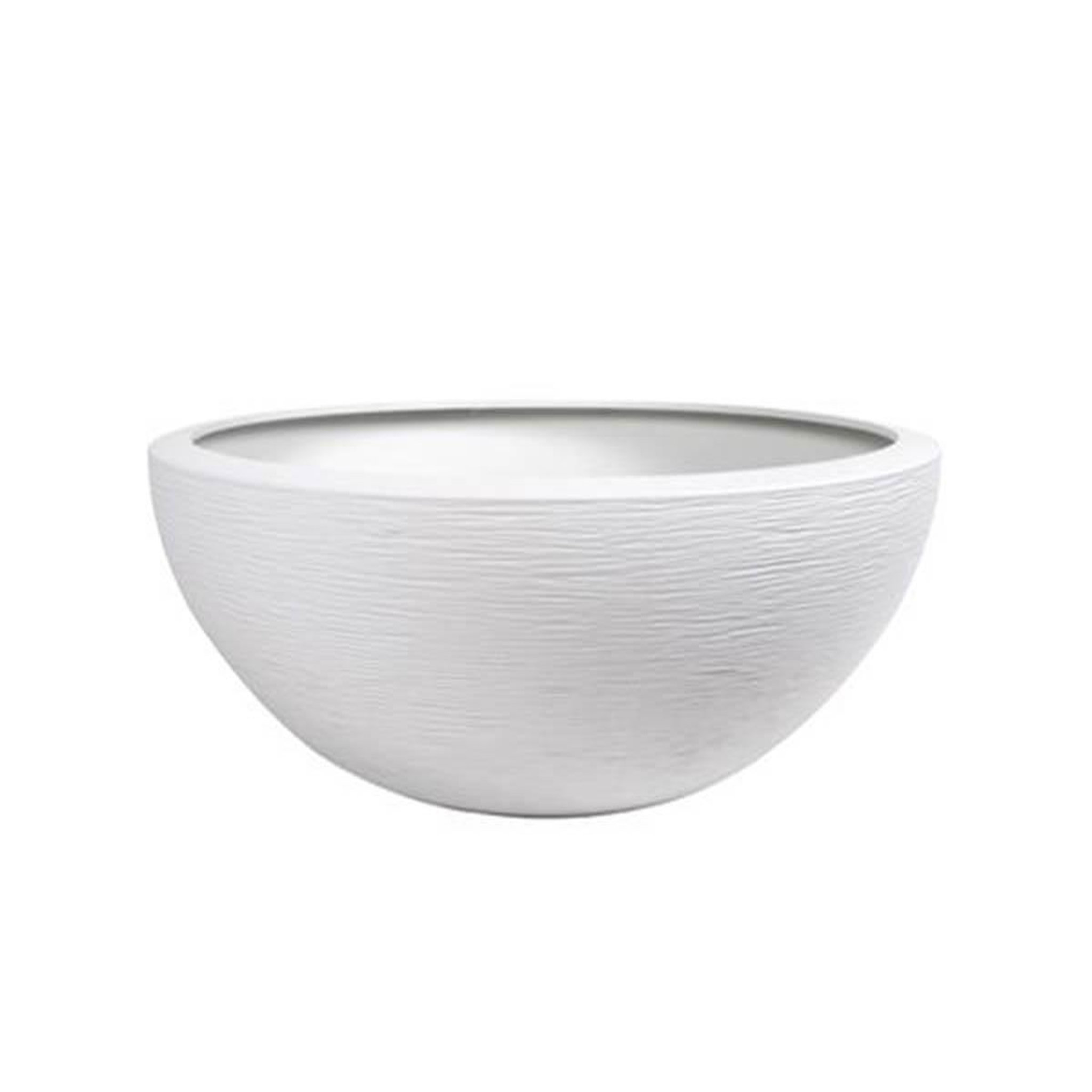Eda Pot de fleur vasque graphit blanc cérusé - eda