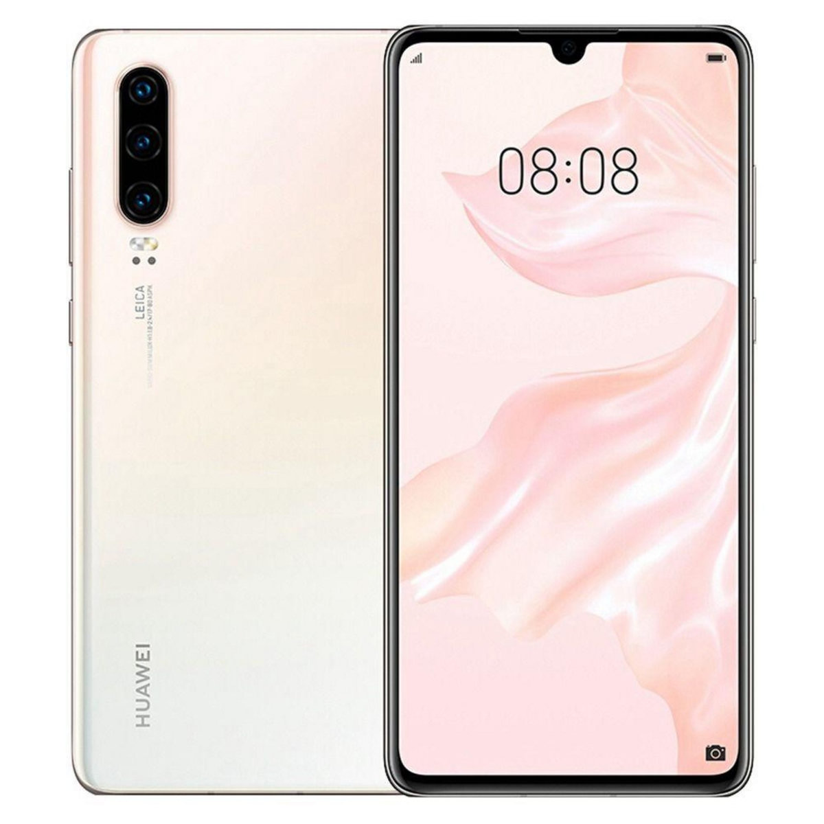 HUAWEI P30 (Dual Sim) Reconditionné 128 Go - Grade A+ - White Pearl