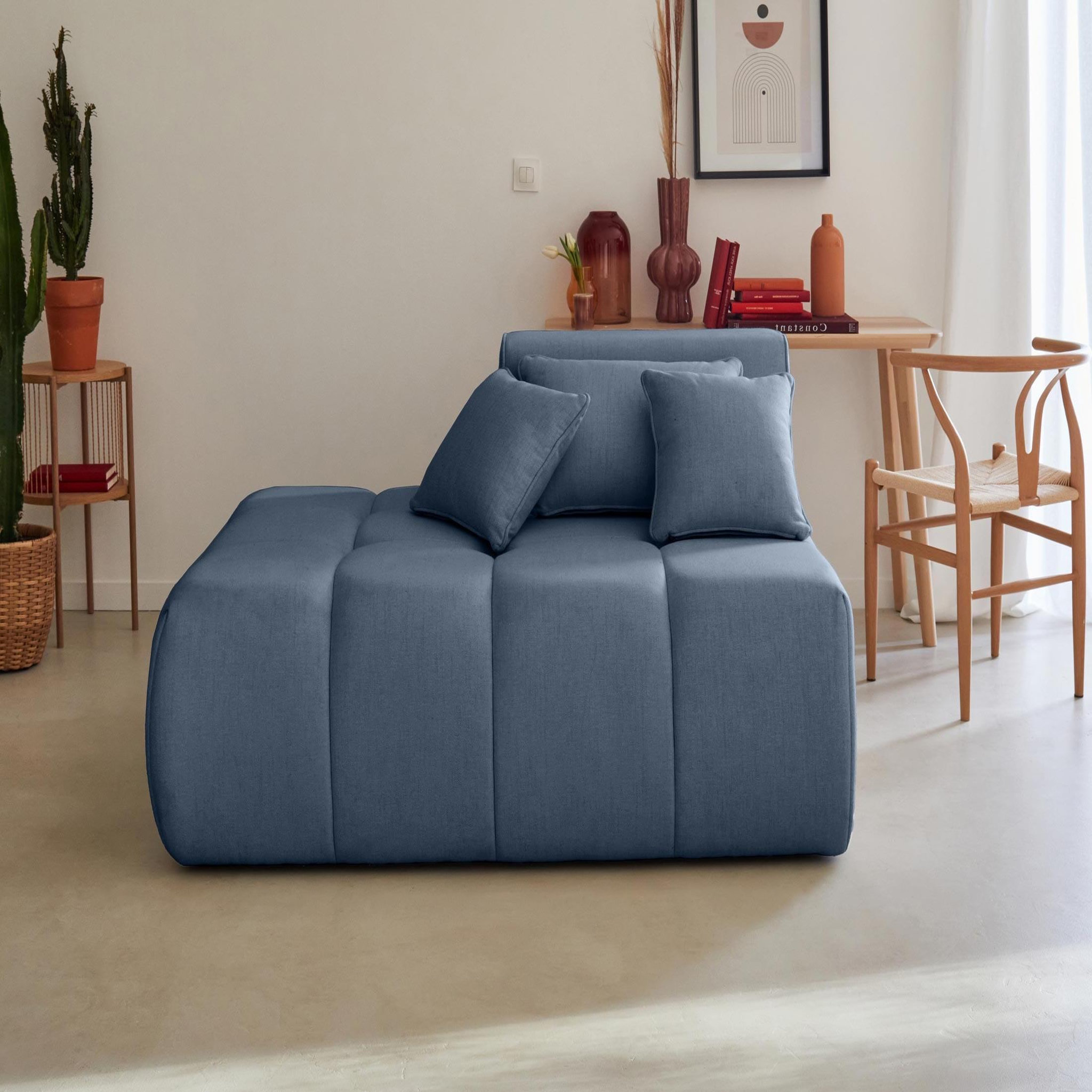 Voir la diapositive 2 : BEST MOBILIER Caracas - module d'assise gauche - en tissu