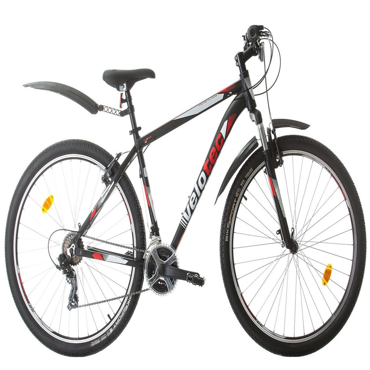 VTT 27.5'' Cadre Aluminium - Fourche Télescopique - 21 Vitesses avec équipement Shimano ( Dérailleurs, roue libre et poignées )