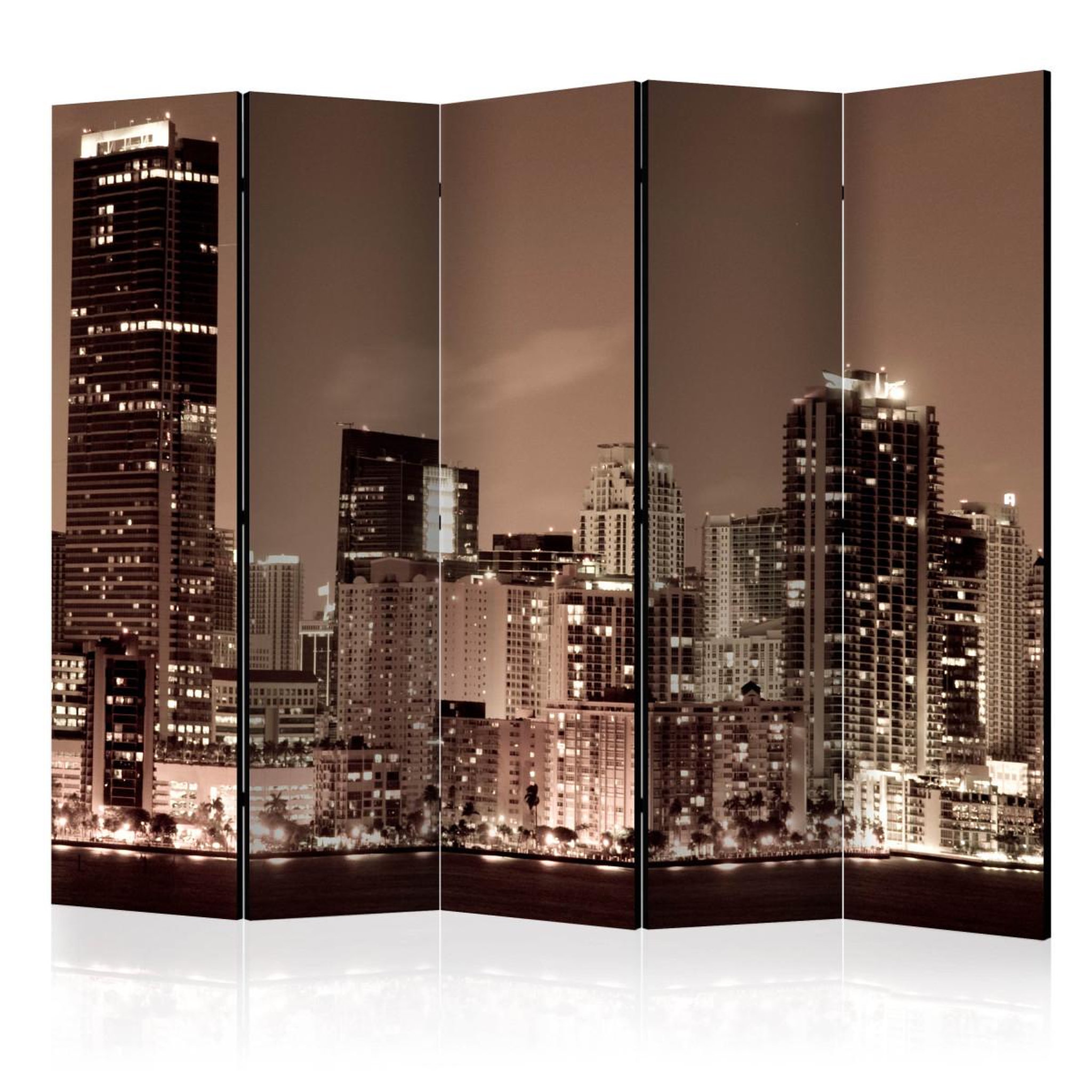 Paris Prix Paravent 5 volets  night life in miami  172x225cm