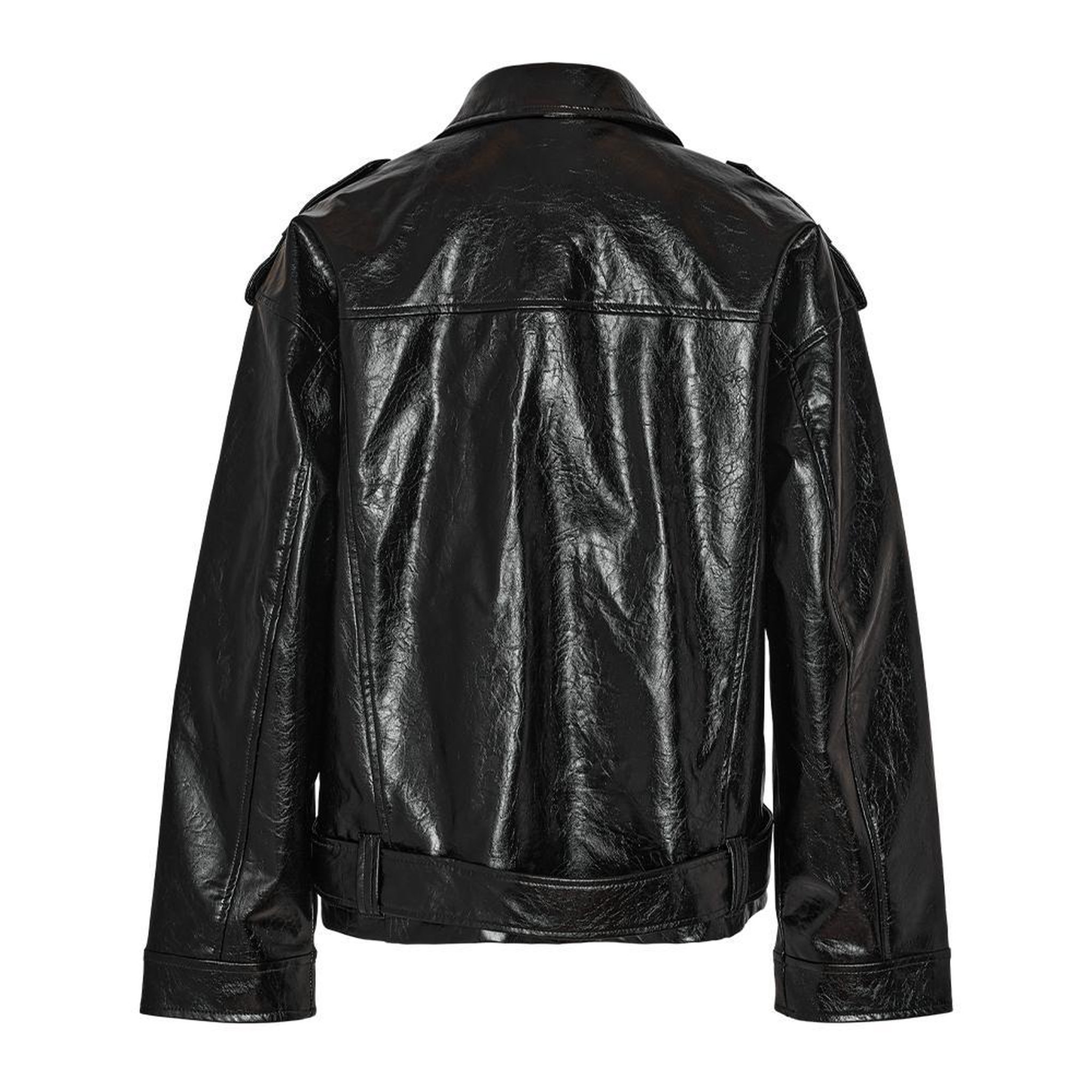 Voir la diapositive 2 : NOISY MAY Veste Similicuir  Femme Noisy May  Paulina Biker