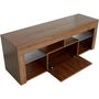 Voir la diapositive 4 : Habitat et Jardin Meuble TV design bois  Hugo  - 140 x 40 x 50 cm - Marron