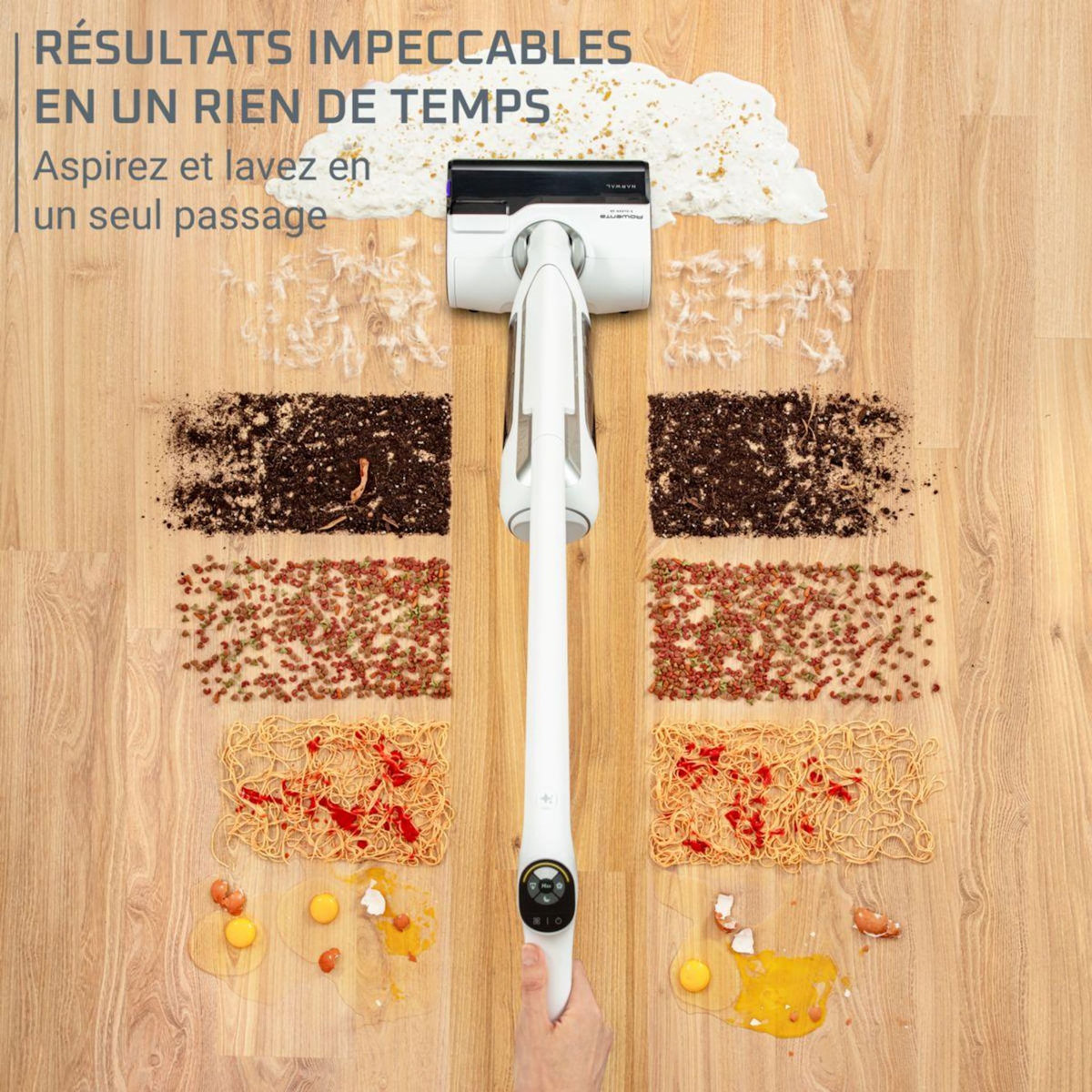 ROWENTA Aspirateur laveur X Clean 10 GZ7035WO