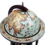 Voir la diapositive 5 : VIDAXL Bar sous forme de globe Bois d'eucalyptus Bleu