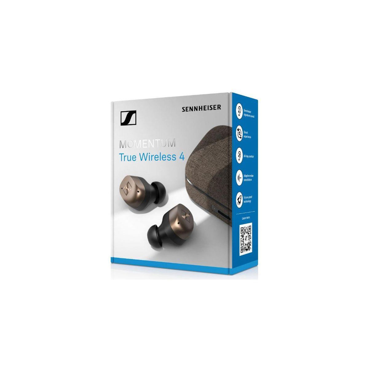 Sennheiser Ecouteurs Momentum True Wireless 4 Noir et Bronze