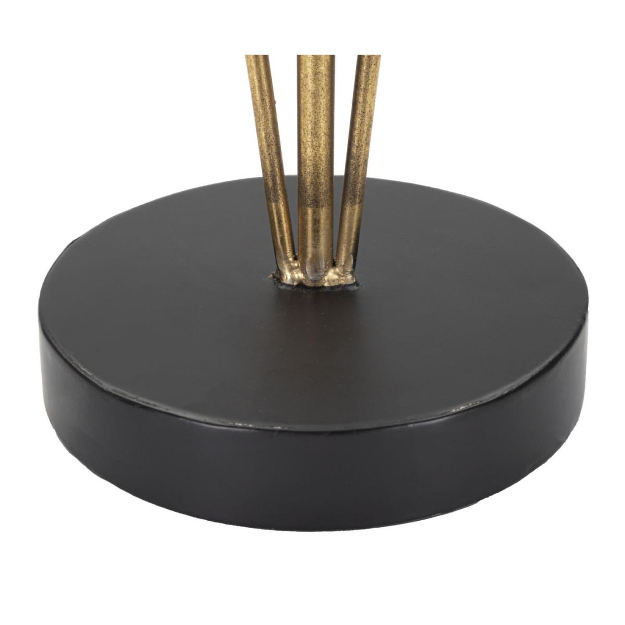 Voir la diapositive 4 : Paris Prix Lampe à poser en métal  palm  65cm or