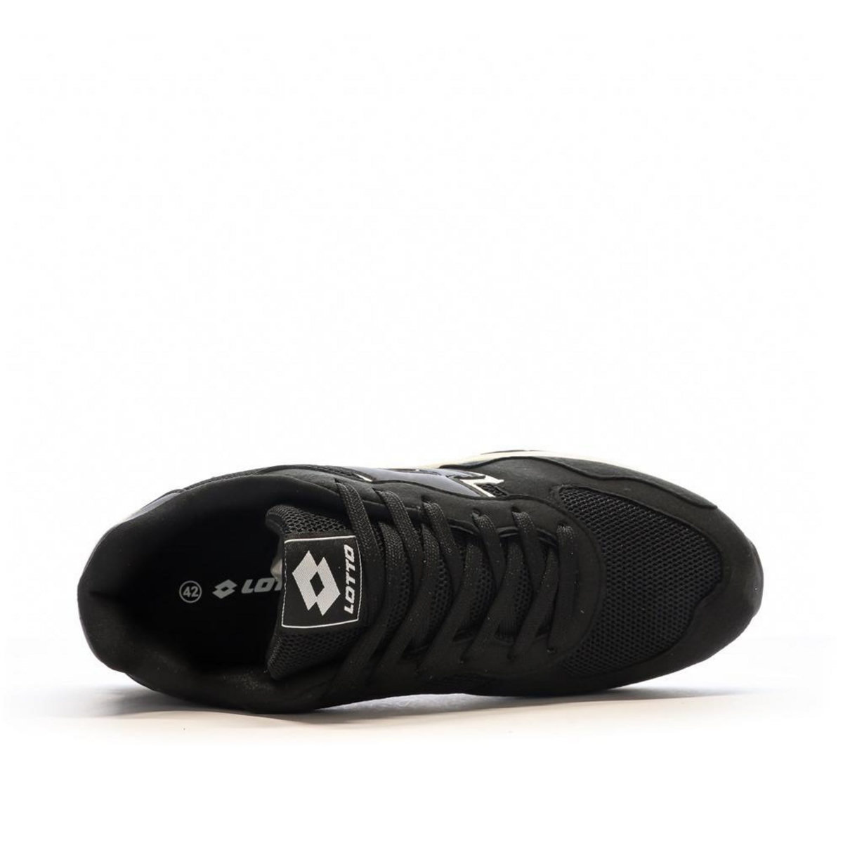 LOTTO Baskets Noire/Blanche Homme Lotto Twenty6