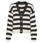 Vero Moda Pull Cardigan Blanc/ Femme Vero Moda Melya. Coloris disponibles : Noir