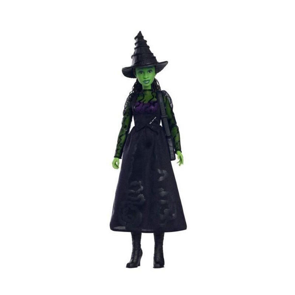 MATTEL Mattel-Wicked-Poupée Elphaba avec accessoires et habillages amovibles - Wicked - HXT62