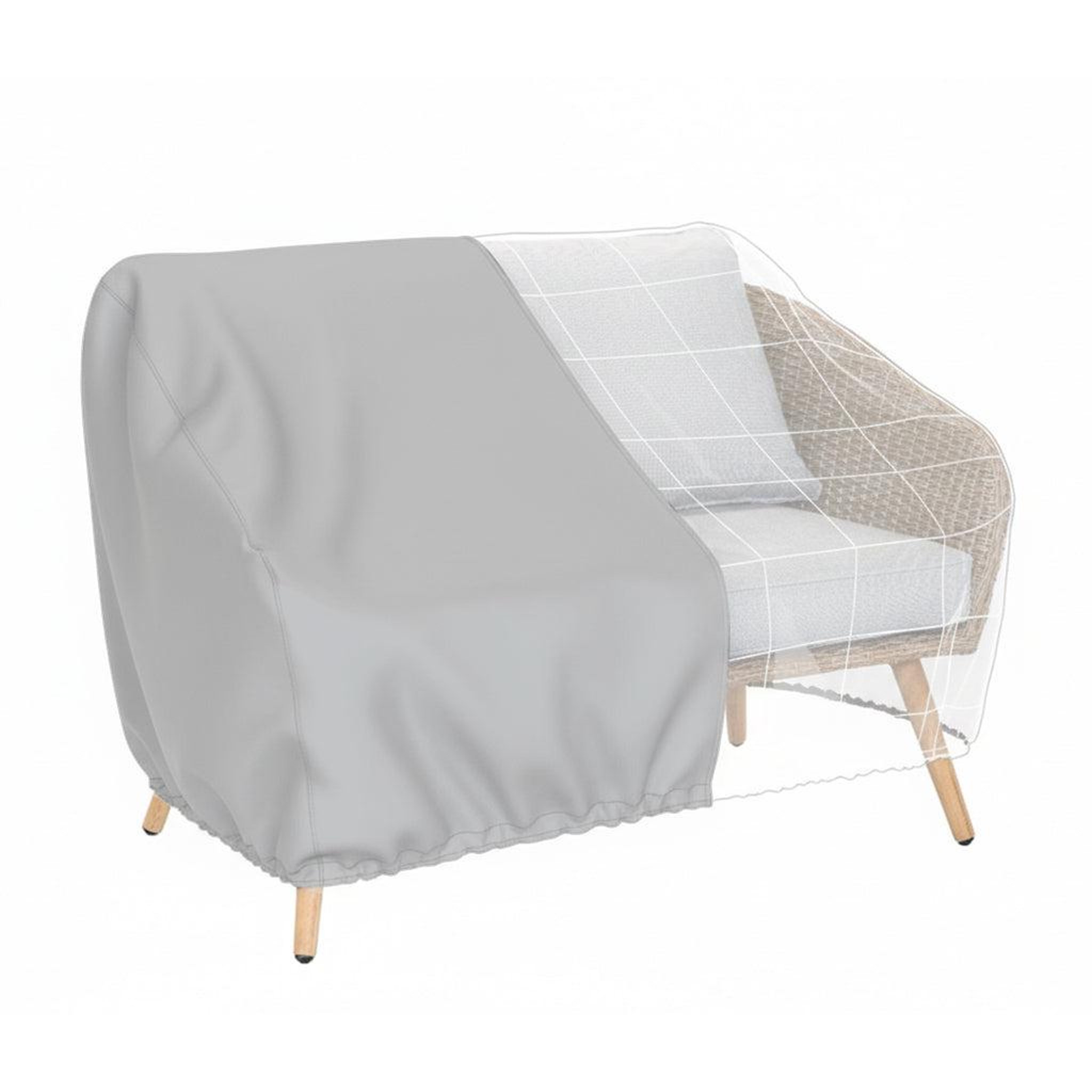 Jardiline Housse CANAPE 2 places - 145 x 85 x 70 cm - Cover Garden