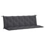 Voir la diapositive 2 : VIDAXL Coussin de banc de jardin anthracite tissu oxford