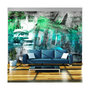 Voir la diapositive 1 : Paris Prix Papier Peint  Berlin Collage Vert