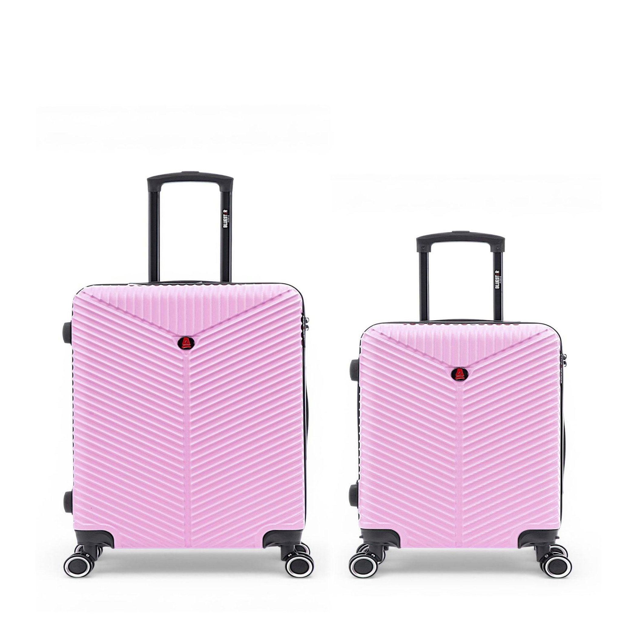 BLUESTAR Lot de 2 Valises Rigides Taille Moyenne et Cabine GAITE