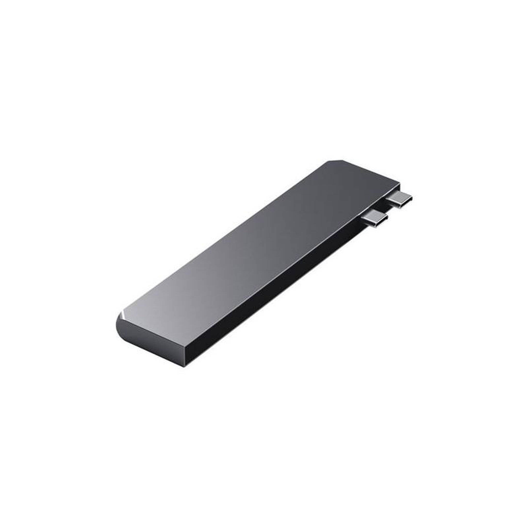 SATECHI Adaptateur Slim Hub USB C Pro 7 en 2 pour Apple MacBook Air Fin 2018 Fin 2020 Mi 2019 Mi 2022 MacBook Pro Satechi ST HUCPHSM Gr