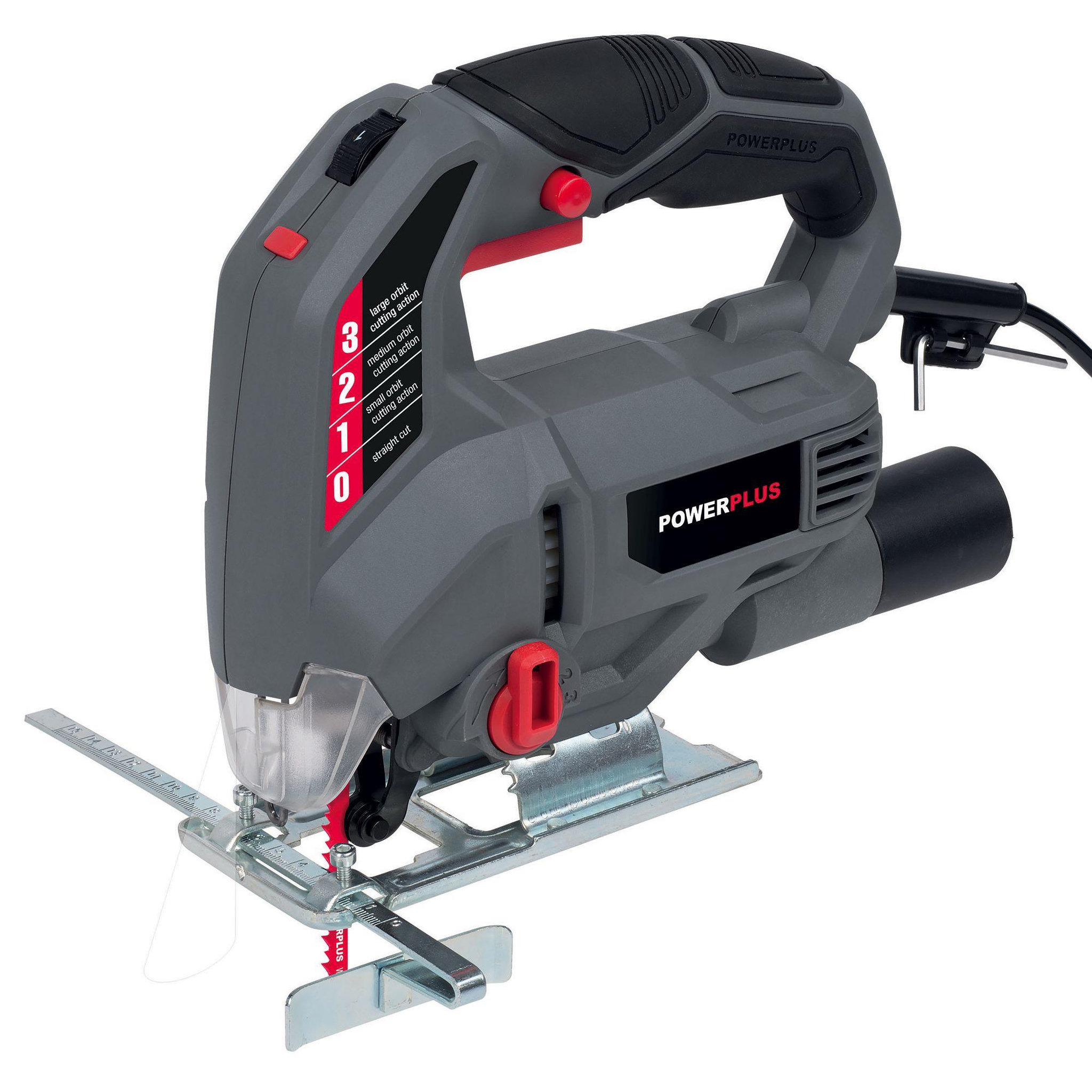 Voir la diapositive 1 : POWERPLUS Scie sauteuse filaire 710w Powerplus