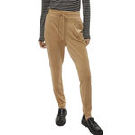 Vero Moda Pantalon fluide Velours Camel Femme Vero Moda Lea. Coloris disponibles : Marron