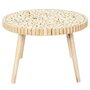 The Home Deco Factory Table basse rondin
