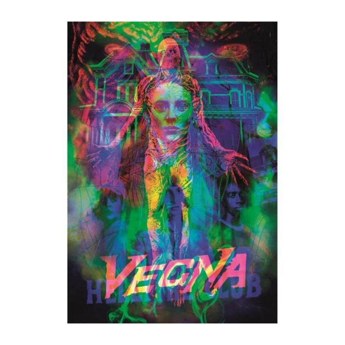 CLEMENTONI Puzzle 520 pièces Clementoni The Morphing Collection Stranger Things Cadre lumineux Vecna