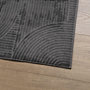 Voir la diapositive 4 : VIDAXL Tapis IZA poils courts style scandinave anthracite 120x170 cm