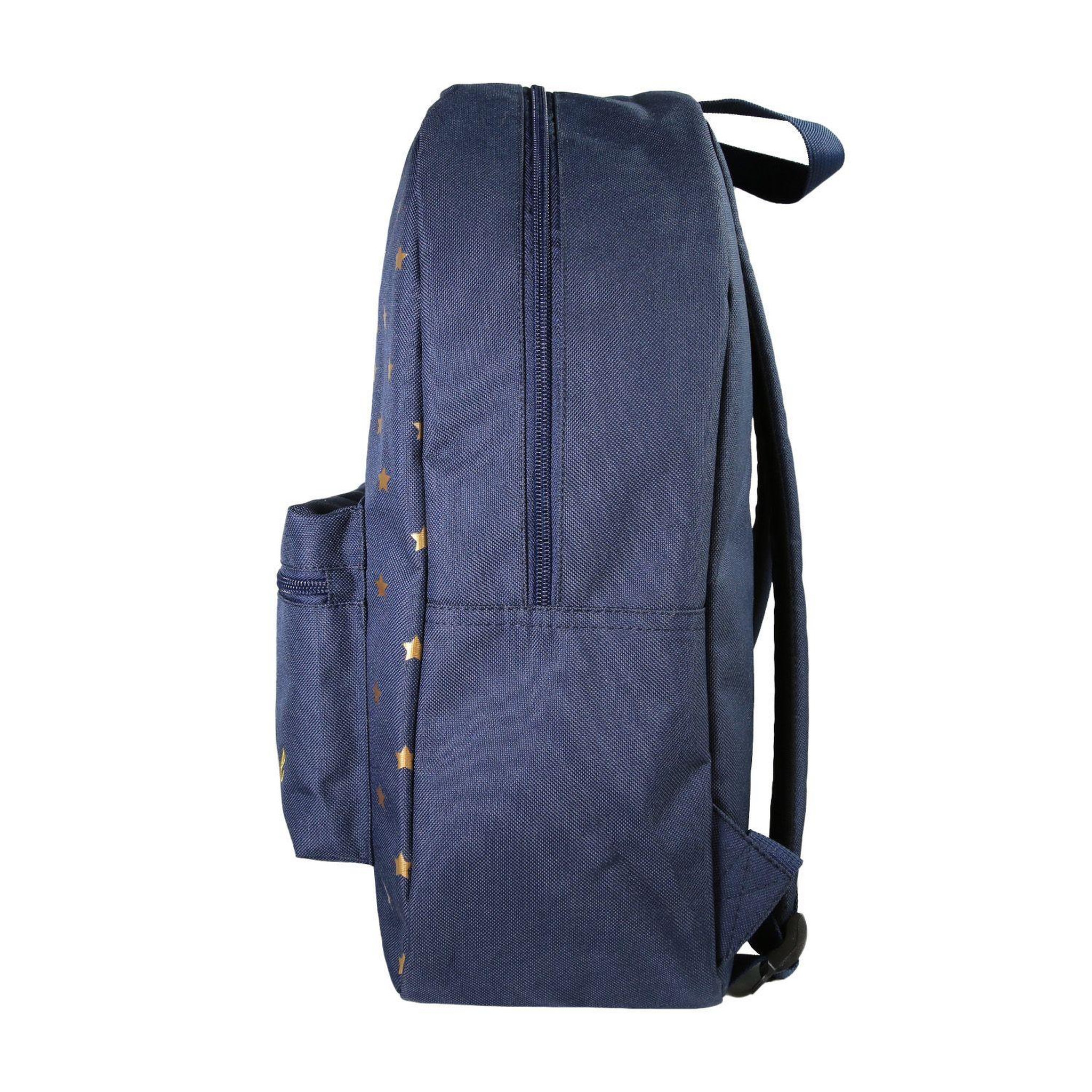 Voir la diapositive 3 : Bagtrotter Bagtrotter - Cybel - Sac à Dos Scolaire - Marine - 1 Compartiment Zippé - 1 Poche Zippée - 29x13x40cm - Bretelles Matelassées - Dos Matelassé - Matière Polyester - Sac à Dos Scolaire Primaire et Secondaire