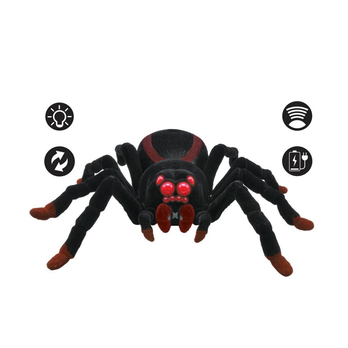 Lexibook Tarentule télécommandé réaliste avec effet lumineux