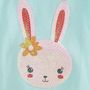 Voir la diapositive 2 : IN EXTENSO T-shirt manches longues lapin bébé fille