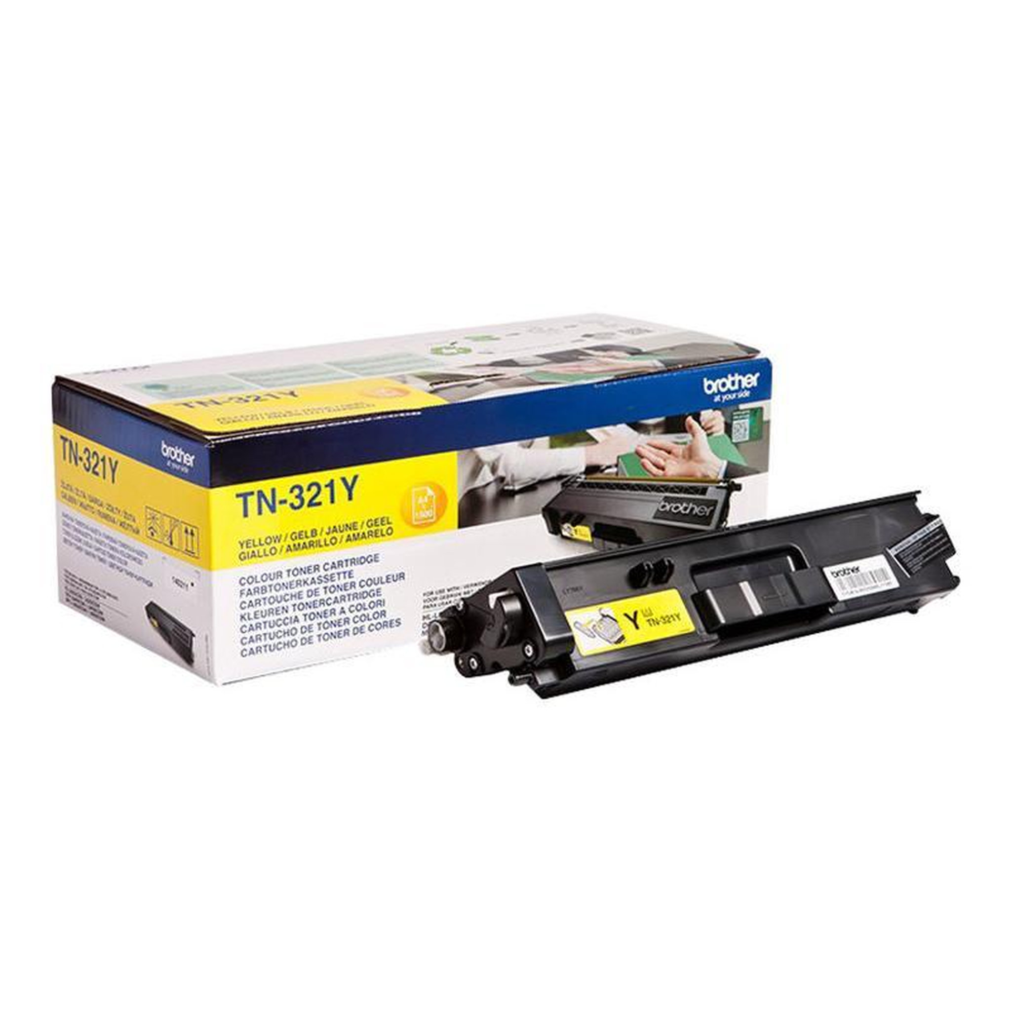 Voir la diapositive 2 : Brother Brother Toner TN-321 TN321 Yellow Gelb 1,5k (TN321Y)
