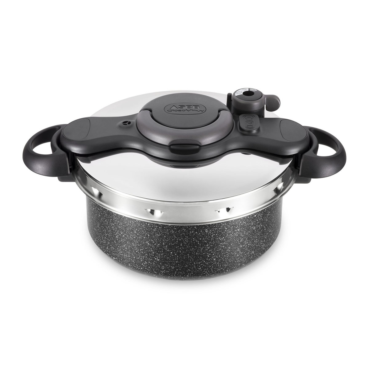 SEB Cocotte-minute 5L CLIPSOMINUT' Ultra resist effet pierre