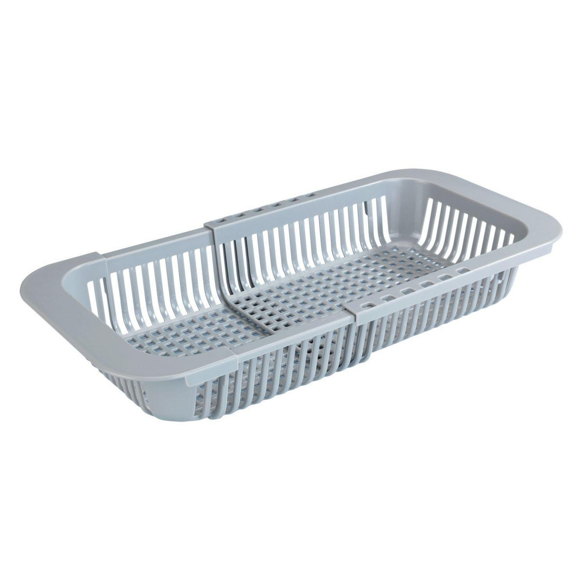 Wenko Egouttoir pour évier extensible Denvers - L. 30/39 cm - Gris