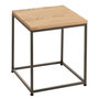 Voir la diapositive 1 : Paris Prix Table d'Appoint en Bois  Dresa  42cm Naturel