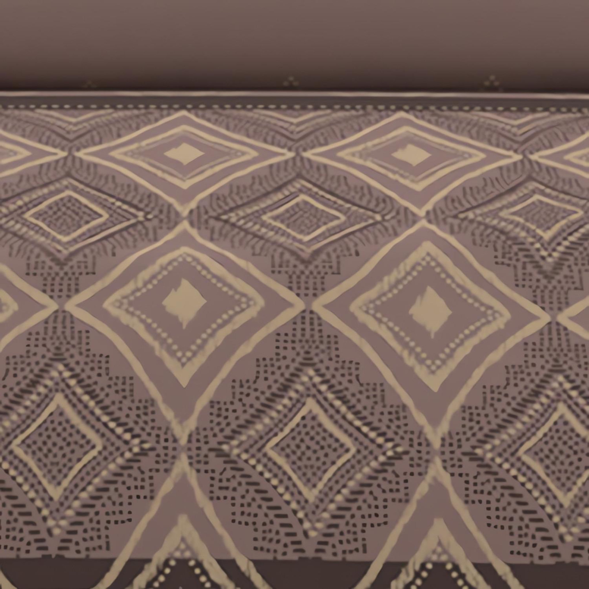 Voir la diapositive 3 : SOLEIL D'OCRE Parure housse de couette en coton 57 fils ethno, par soleil d'ocre