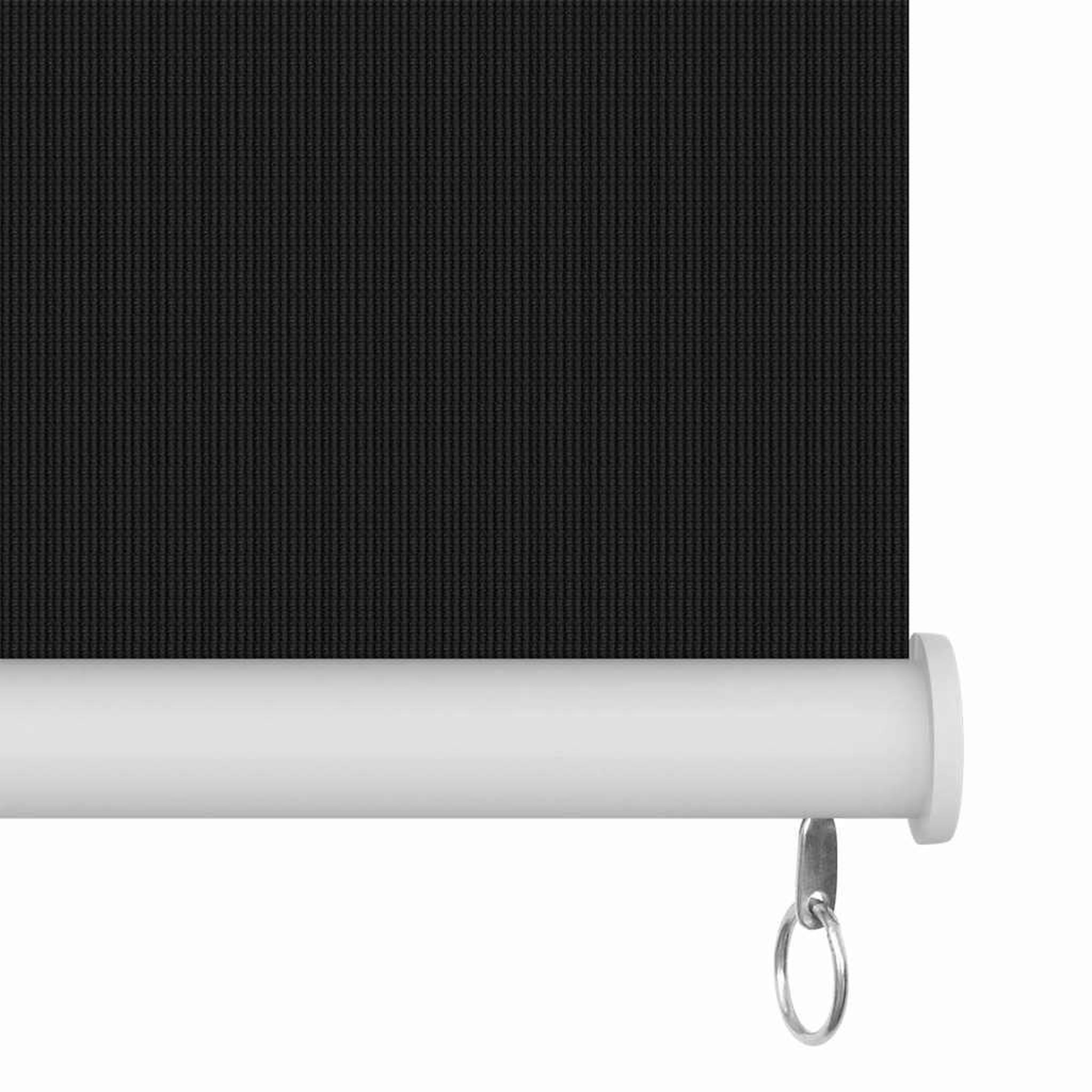 Voir la diapositive 4 : VIDAXL Store roulant d'exterieur 225 (l) x 230 (h) cm noir