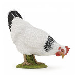 Papo Poule blanche picorant  figurine