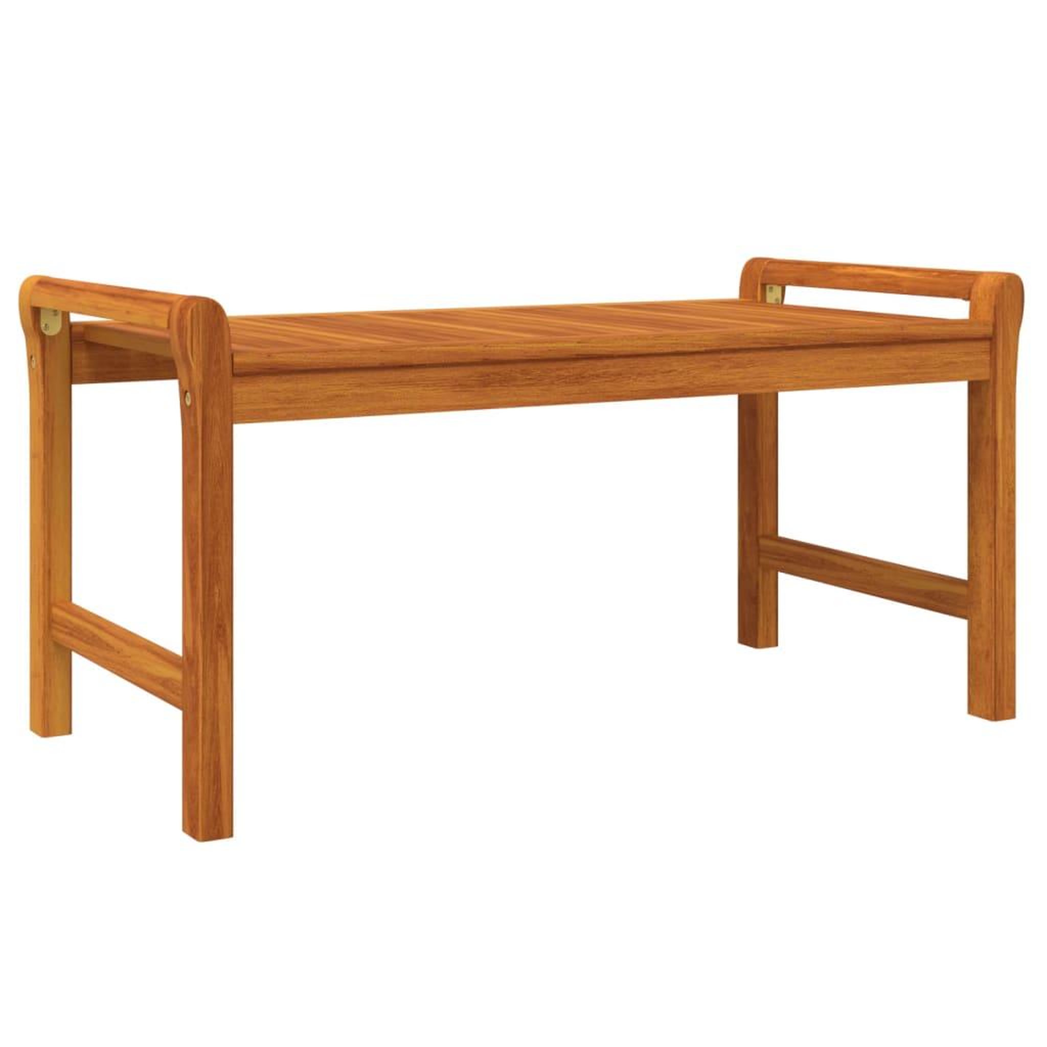 Voir la diapositive 2 : VIDAXL Table basse 100x50x50 cm bois d'acacia massif