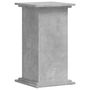 Voir la diapositive 2 : VIDAXL Support pour plantes gris beton 33x33x60 cm bois d'ingenierie