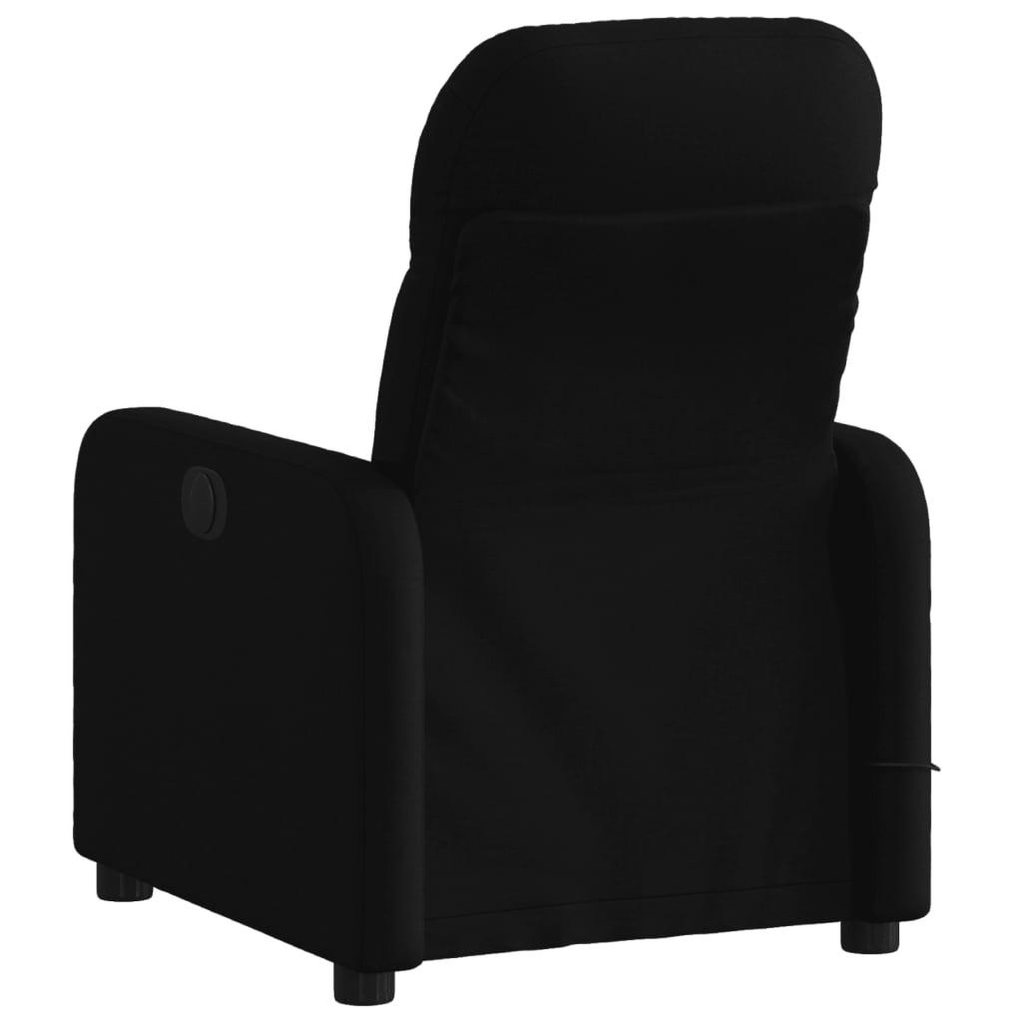 Voir la diapositive 4 : VIDAXL Fauteuil de massage inclinable Noir Tissu