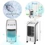 Voir la diapositive 4 : KALIA Rafraichisseur d'air humidificateur BARROW Blanc ABS 80W