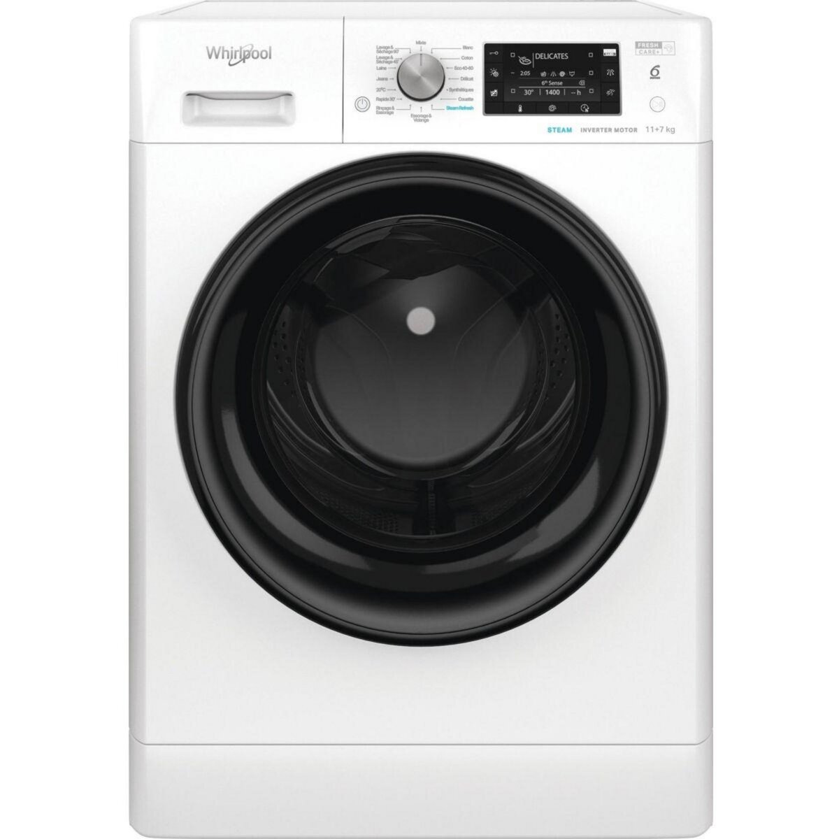 Whirlpool Lave linge séchant hublot FFDB1174489BVFR