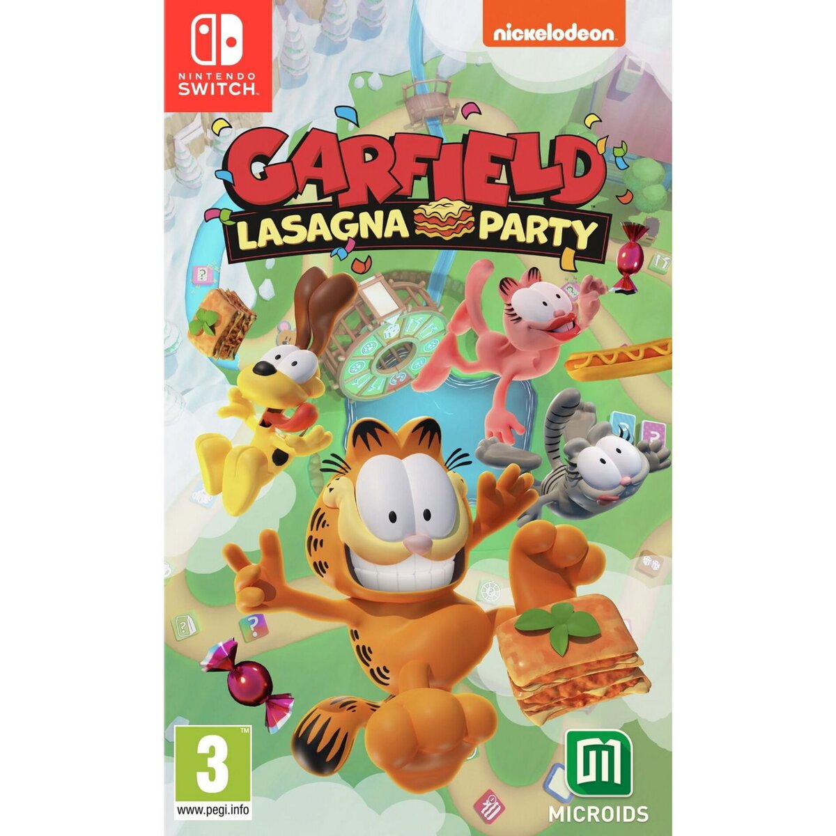 Garfield Lasagna Party Nintendo Switch