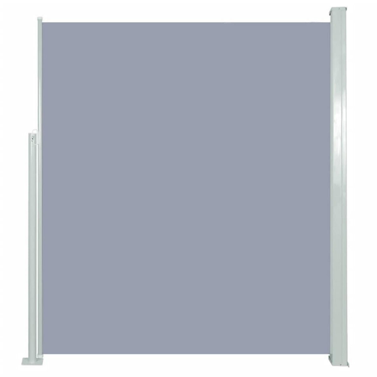 VIDAXL Auvent lateral retractable 160 x 500 cm Gris