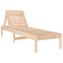 Voir la diapositive 3 : VIDAXL Chaises longues lot de 2 199,5x60x74 cm bois massif de pin