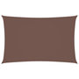 Voir la diapositive 2 : VIDAXL Voile de parasol tissu oxford rectangulaire 2x4,5 m marron