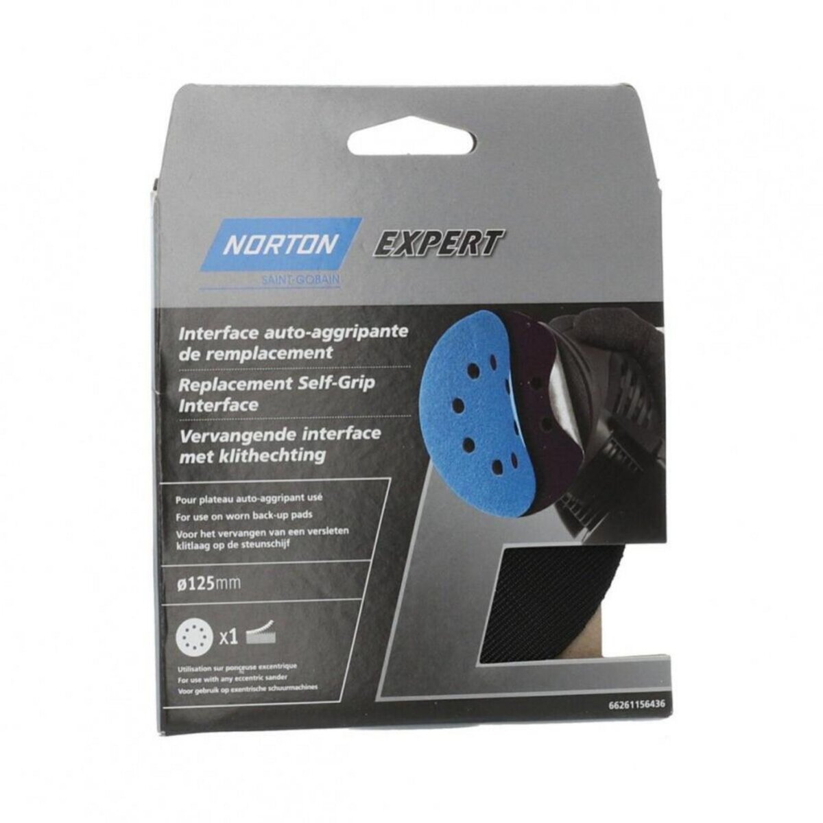 CENTRALE BRICO Plateau de réparation ponceuse diamètre 125