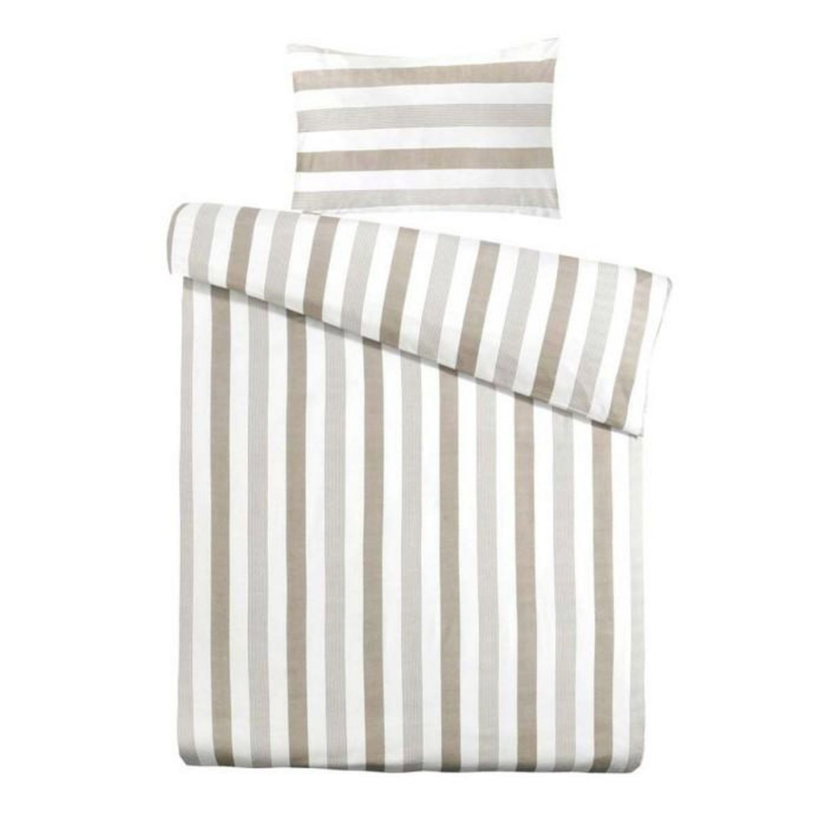 Paris Prix Parure de Lit 2 Pièces  Pina  140x200cm Taupe