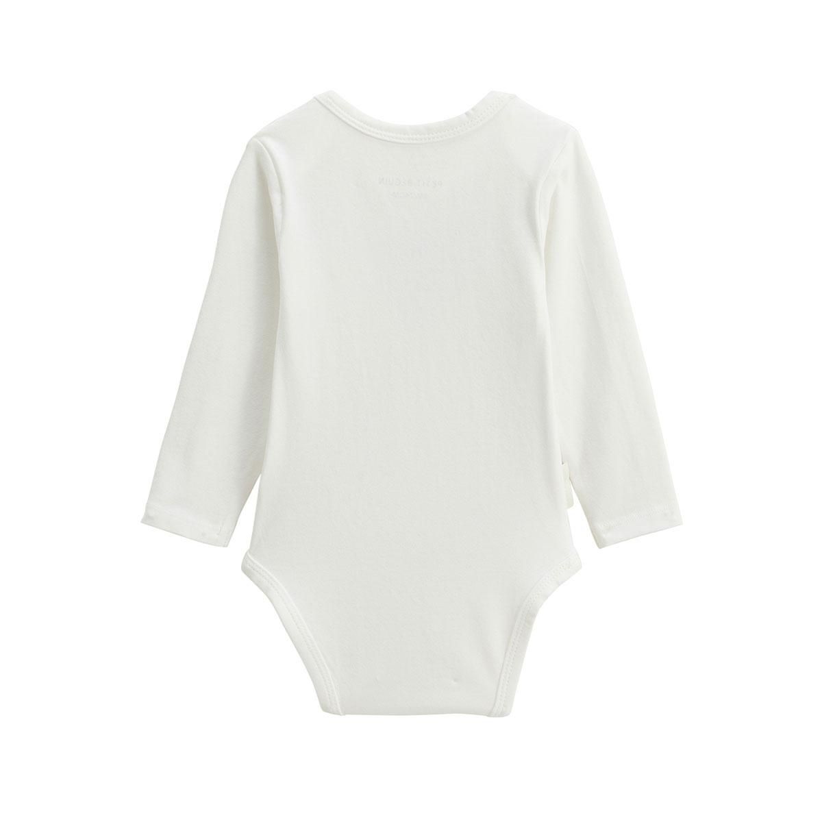 Petit Béguin Lot de 2 bodies bébé manches longues Sora