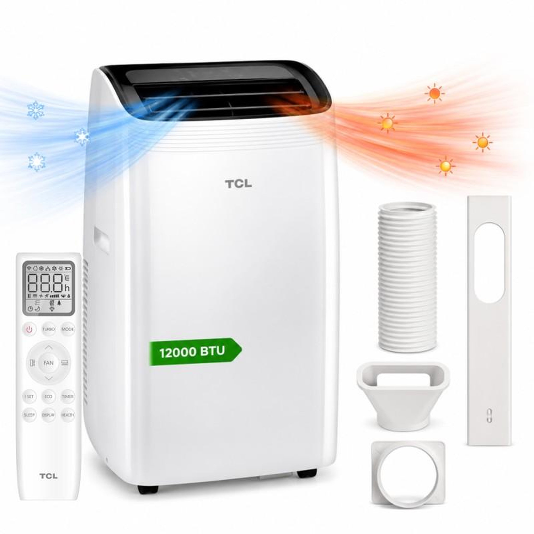 TCL Tcl - climatiseur mobile 4 en 1 réversible 12000 btu - série performance